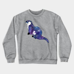Cosmic Otter Crewneck Sweatshirt